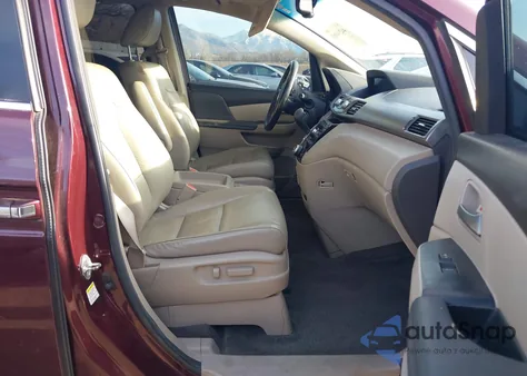 2013 Honda Odyssey Ex-L z USA, uszkodzony, nr VIN 5FNRL5H66DB061672